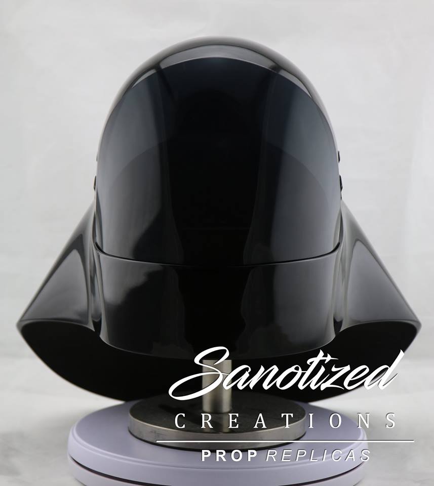 First Order Gunner helmet Sanotized Creations