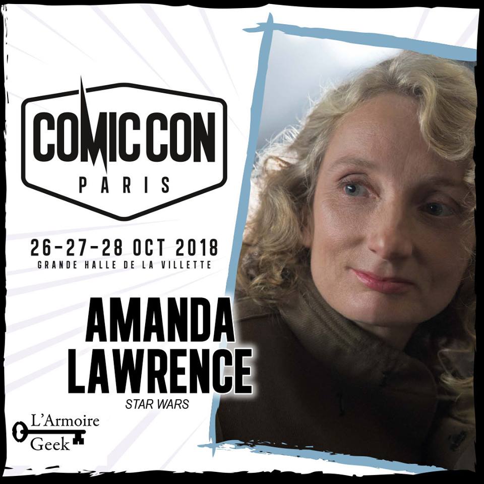 Comic Con Paris Amanda Lawrence
