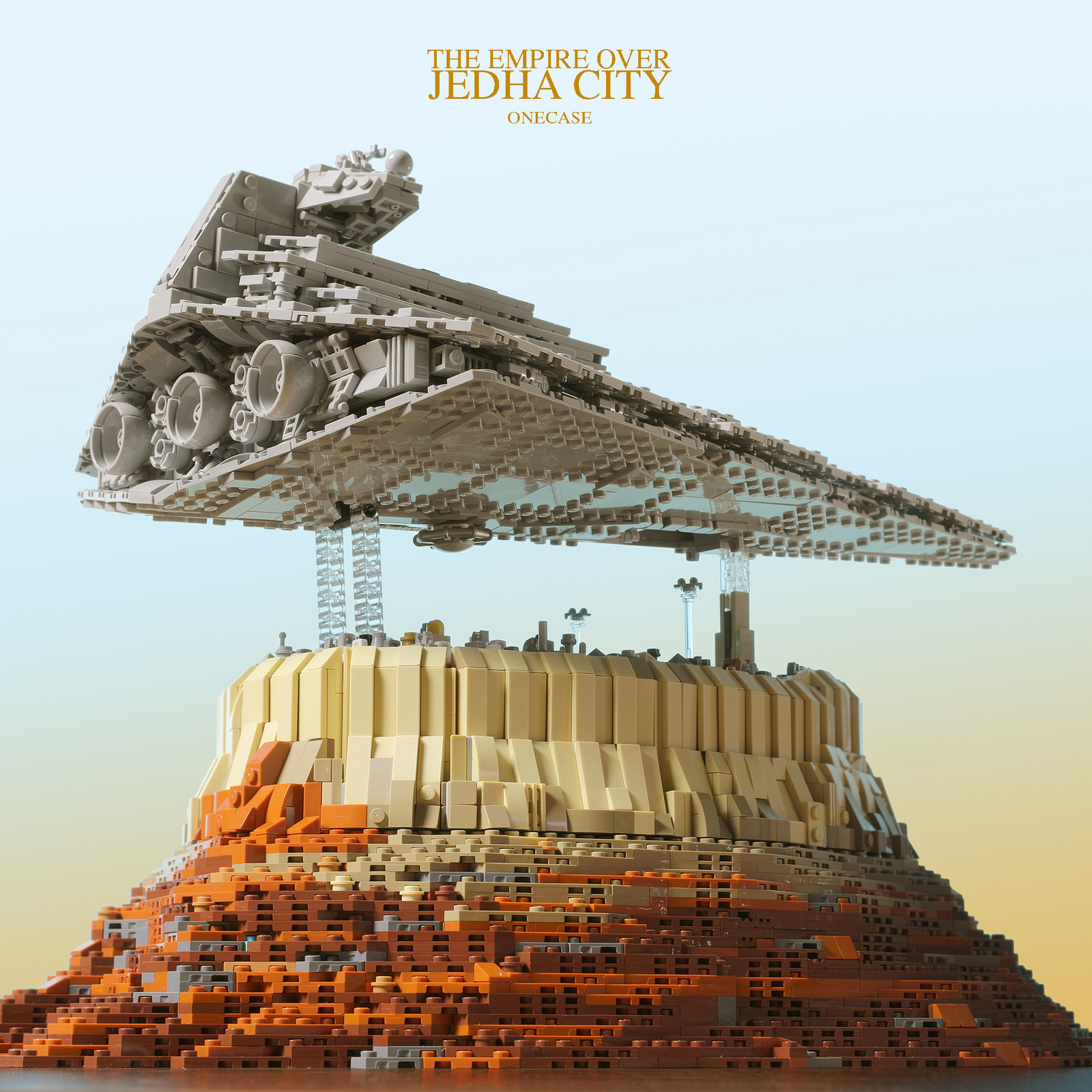LEGO MOC JEDHA CITY EMPIRE