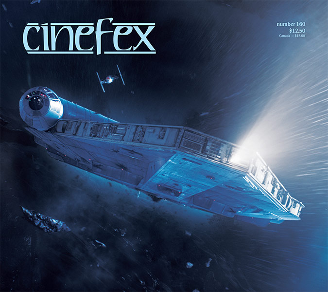 Cinefex magazine Kessel Run