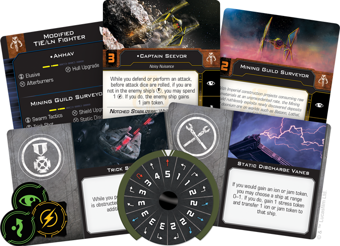 X-Wing Miniature Mining Guild TIE Expansion Pack