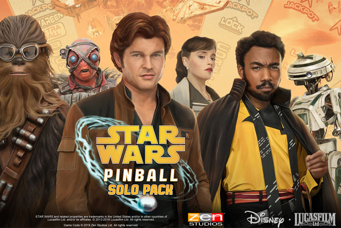 SOLO Star Wars Story Star Wars pinball
