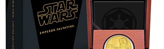 NewZealand Mint – Star Wars Emperor Palpatine pièce Or et Argent