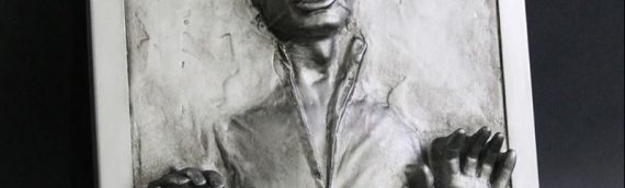 Regal Robot – Han Solo in Carbonite Plaque chez Sideshow Collectibles