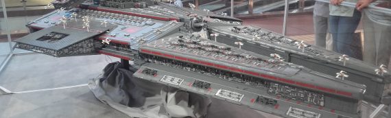 LEGO – Un croiseur Harrower-Class Dreadnought de 800.000 pièces