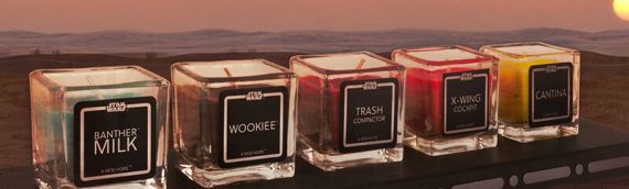 Les bougies Star Wars – Les odeurs de la galaxie