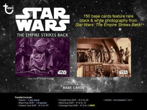 Présentation Noir et Blanc Topps Empire Contre-Attaque