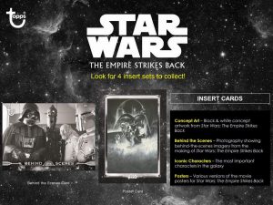 Présentation Noir et Blanc Topps Empire Contre-Attaque