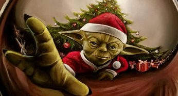 Artwork – Yoda Christmas par Christian Waggoner