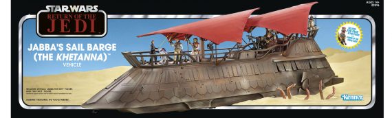 HASBRO – La présentation du packaging complet de la barge de Jabba