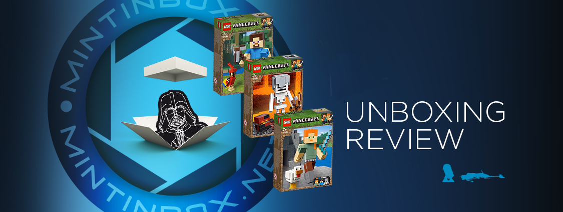 [Mintinbox opens the Box] LEGO Minecraft BIG FIG