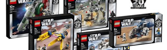 LEGO – Les images officielles de la gamme Star Wars 20ème Anniversaire