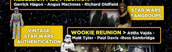 Comic Con Bruxelles – « Star Wars Générations » plus de 40 acteurs de la saga