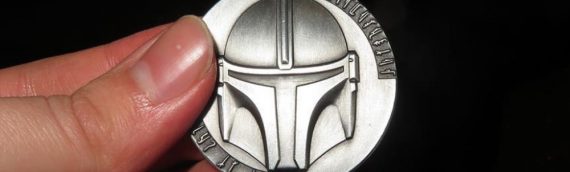 Un coin « MANDALORIAN » offert par Jon Favreau à un fan