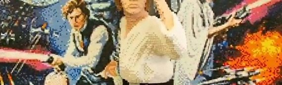 Affiche Un Nouvel Espoir en LEGO