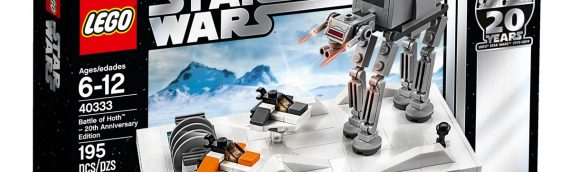 LEGO – Gros plan sur le set 40333 Battle of Hoth offert le 4 mai prochain