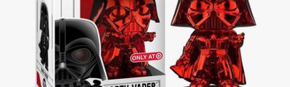 Funko POP – RED Chrome Darth Vader en exclu chez Target
