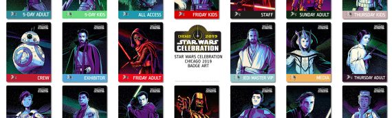 Star Wars Celebration Chicago – Le visuel de tous les badges