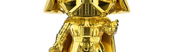 Funko Pop! Star Wars – Darth Vader (Gold Chrome) Galactic Convention Amazon Exclusive