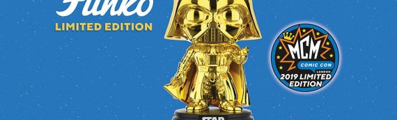 FUNKO – POP Dark Vador Gold en exclu au MCM London Comic Con