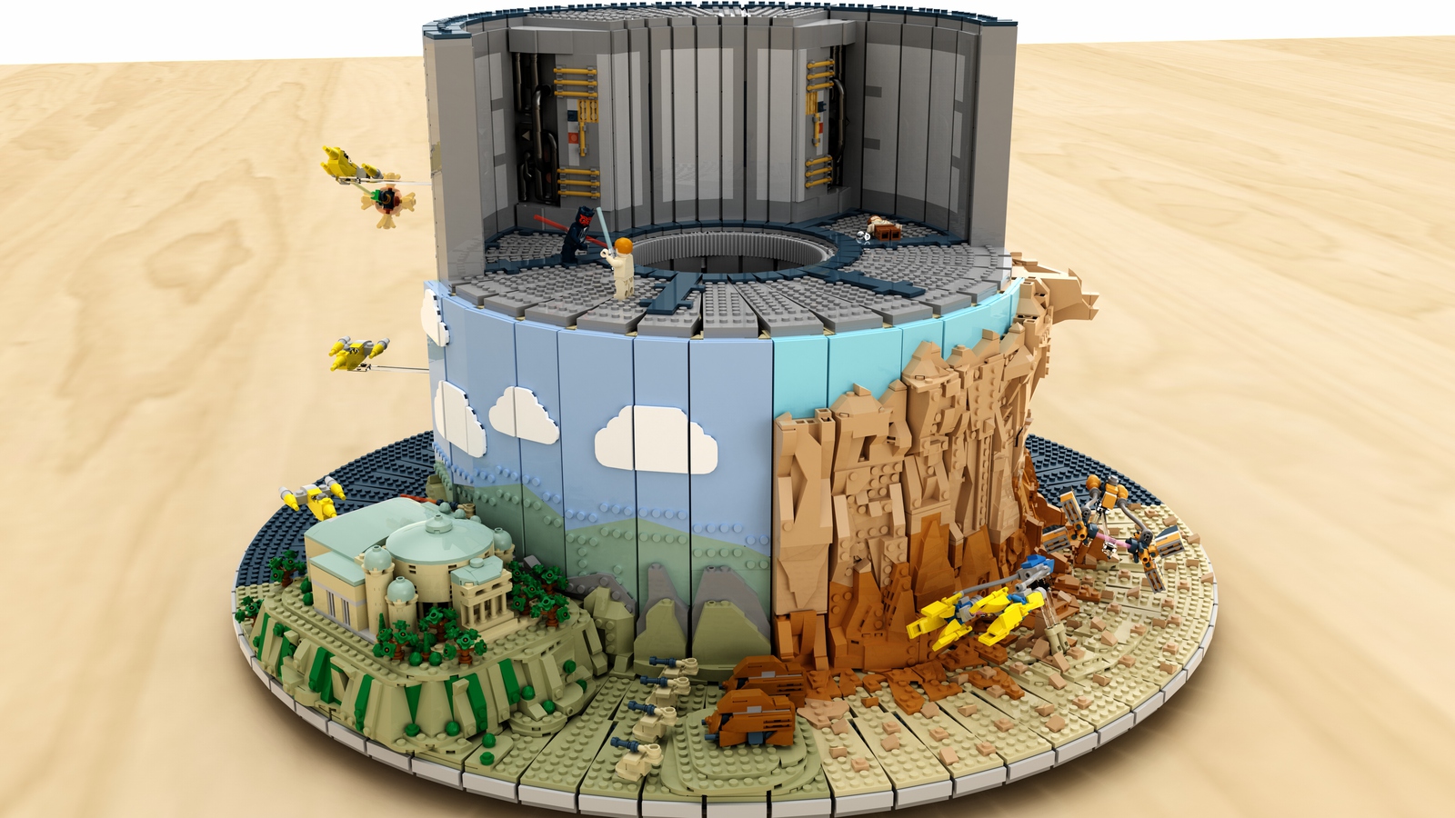 LEGO - Le grand gagnant du concours de diorama Star Wars organisé par LEGO  – Mintinbox