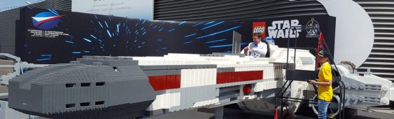 LEGO – Le X-Wing Life-Size débarque au salon du Bourget