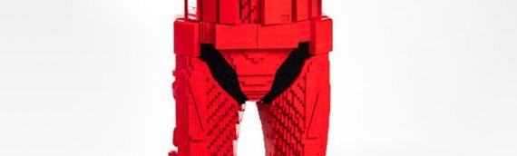 LEGO – Une statue en brique de Sith Trooper Life Size