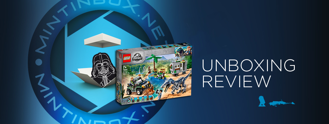 [Mintinbox opens the Box] LEGO Jurrassic World 75035 L’affrontement du Baryonyx : la chasse au trésor