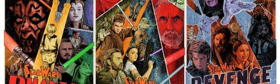 Dark Ink Art – « SW Prequel Set of Three » par J.J. Lendl