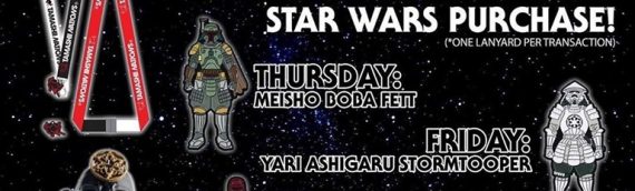 Tamashiii Nation – Des pins Star Wars Exclusifs pour le SDCC