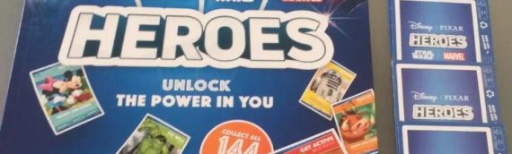 SAINBURY’S – ALBUM COLLECTOR HEROES DISNEY