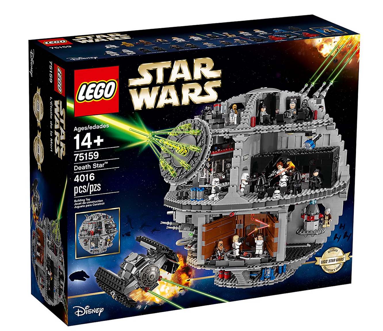 L'Etoile Noire (set Lego SW 10188) partie 1 [Déballage] 