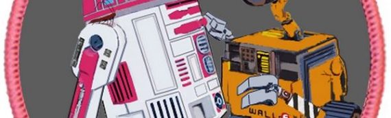 Patch R2KT – Commandez votre patch Droids need hugs too avec Wall-E