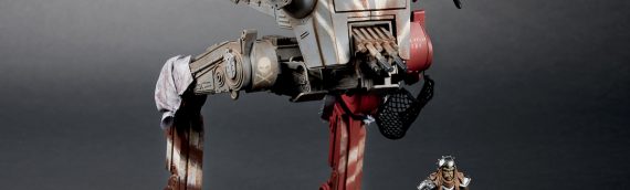 HASBRO – The Vintage Collection The Mandalorian AT-ST & Klatooian Warrior