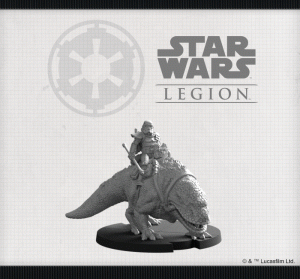 Vue 3D SW Legion Dewback