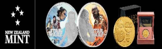 New Zealand Mint – 3 nouveaux coins exclusives pour le Triple Force Friday