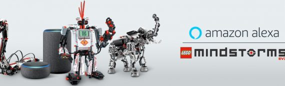LEGO et Amazon s’associent pour le challenge LEGO MINDSTORMS Voice Challenge by Alexa