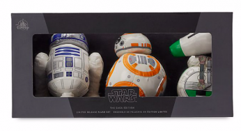 DISNEY STORE : 3-pack des peluches droids The Rise of Skywalker