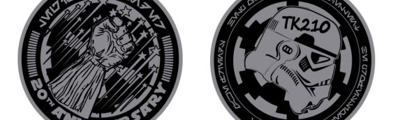 Réédition du coin personnel d’Albin Johnson (TK210) du 20ème Anniversaire de la 501st