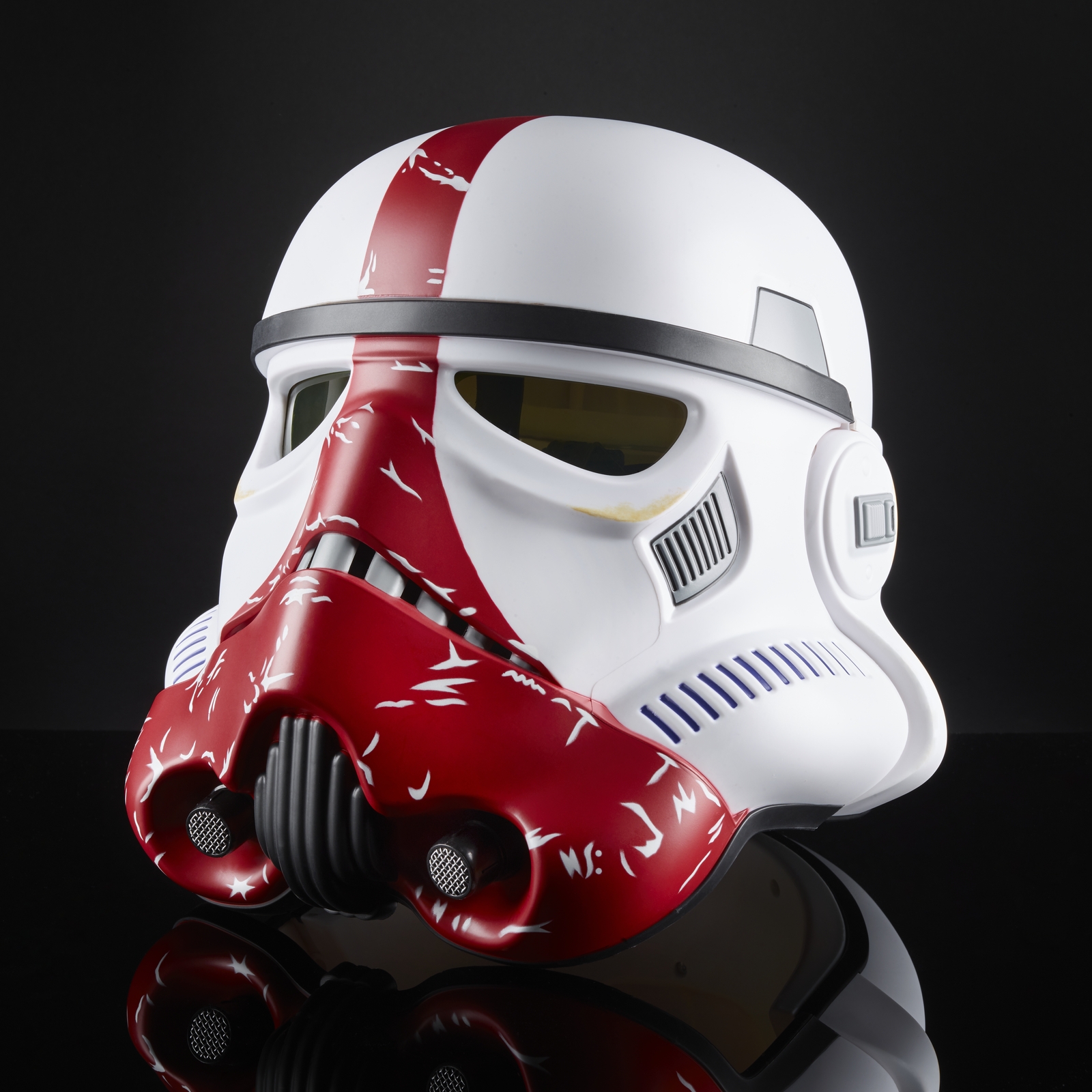 Star Wars la Série Noire Casque Grandeur Nature Casque Électronique -  Incinérateur Stormtrooper Casque 