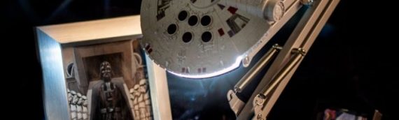 Nouvelle lampe de bureau « Faucon Millenium »