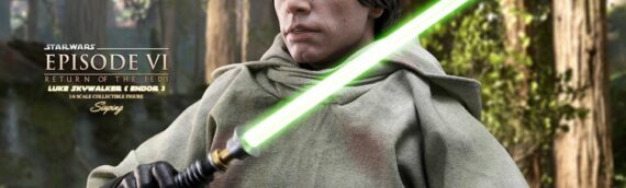 HOT TOYS – Luke Skywalker ROTJ Sixth Scale Figure dévoile sa version de production