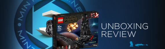 [Mintinbox opens the Box] LEGO Star Wars 75256 Kylo Ren Shuttle