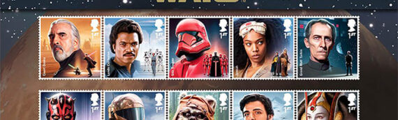 Royal Mail – Une nouvelle série de timbres Star Wars
