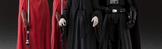 Tamashii Nations : L’Empereur et ses 2 gardes Royales