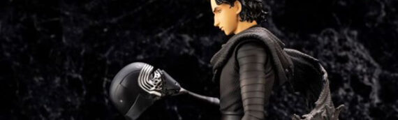 KOTOBUKIYA dévoile enfin les statues de REY et KYLO REN  ARTFX Artist Series