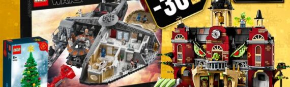 LEGO – Le Black Friday continue avec -30% sur le set Star Wars Cloud City