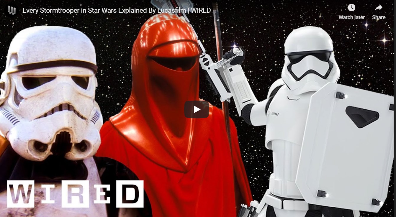 VIDEO – Les Stormtroopers par Doug Chiang et Madlyn Burkert