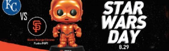 Funko/San Fransico Giants : Un C3PO Exclusif pour le match au mois d’Août 2020