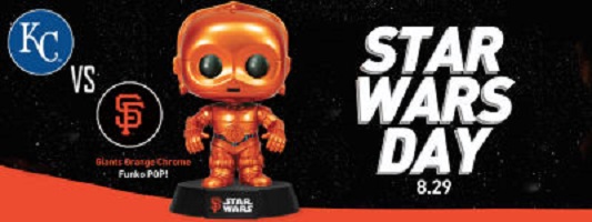 Funko/San Fransico Giants : Un C3PO Exclusif pour le match au mois d’Août 2020